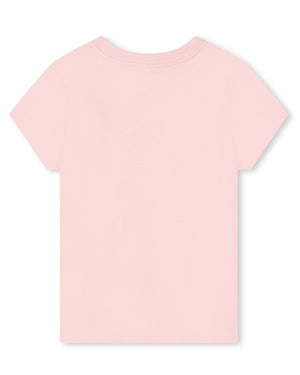 
  
    Lanvin
  
 Girls Pink Logo T-Shirt