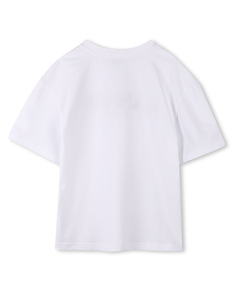 Boys White Logo T-Shirt