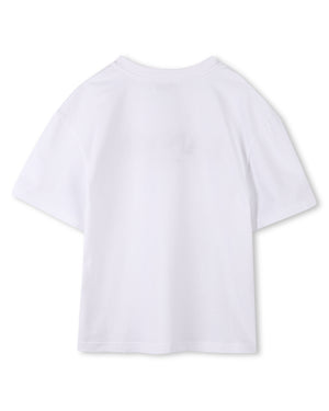 
  
    Lanvin
  
 Boys White Logo T-Shirt