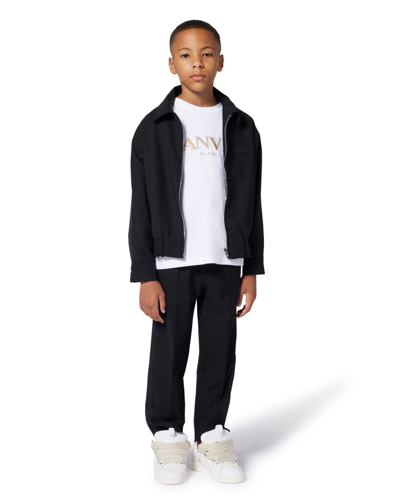 Boys White Logo T-Shirt