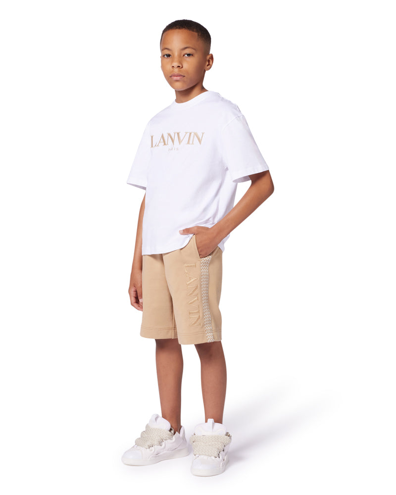 Boys White Logo T-Shirt