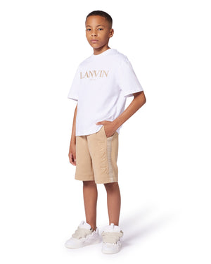 
  
    Lanvin
  
 Boys White Logo T-Shirt