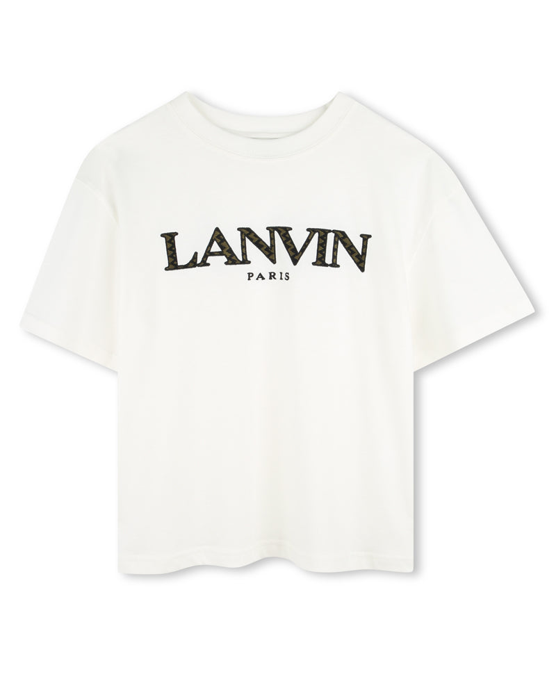 Boys Ivory Logo T-Shirt