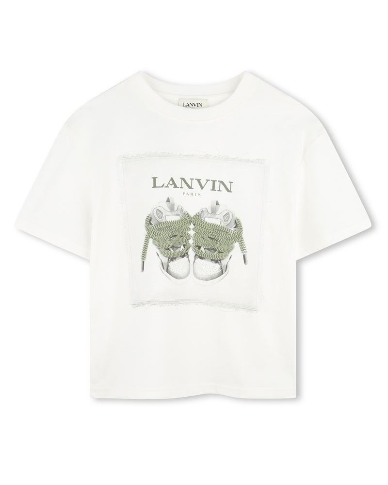 Boys Ivory Graphic T-Shirt