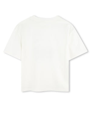 
  
    Lanvin
  
 Boys Ivory Graphic T-Shirt