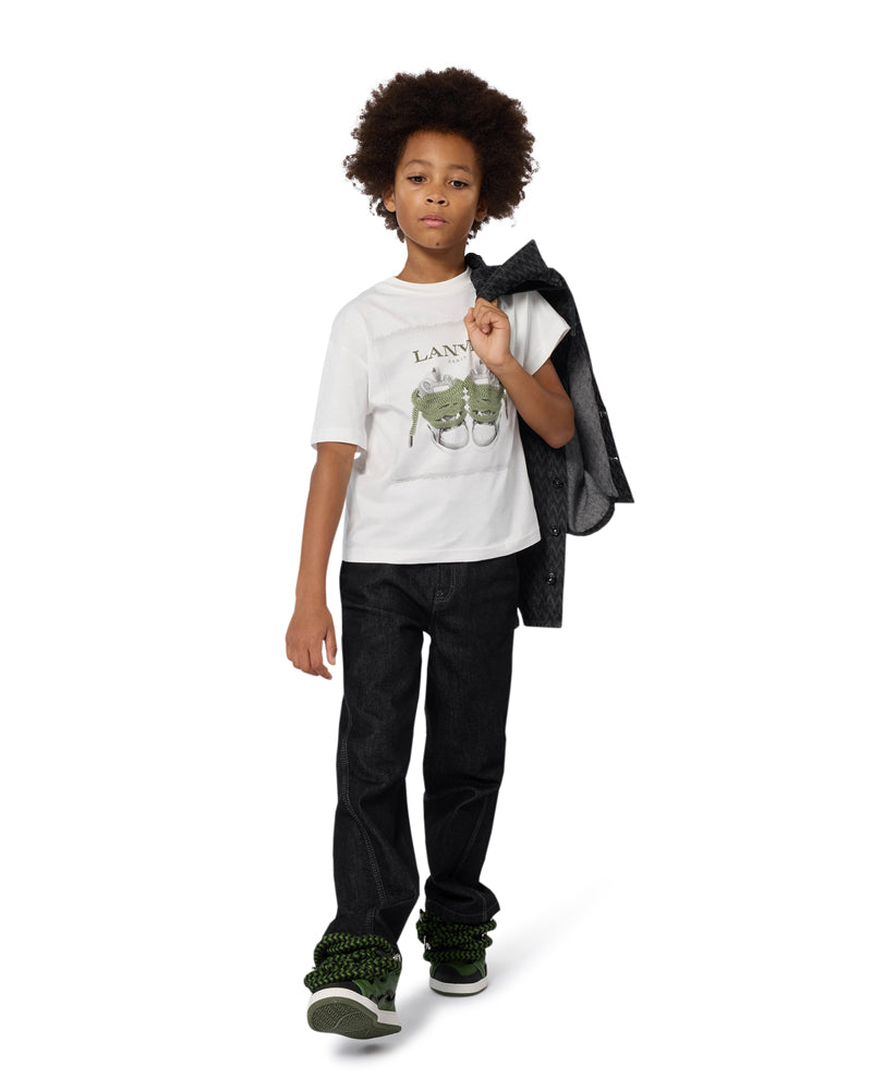 Boys Ivory Graphic T-Shirt
