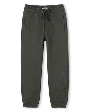 
  
    Lanvin
  
 Boys Green Track Pants