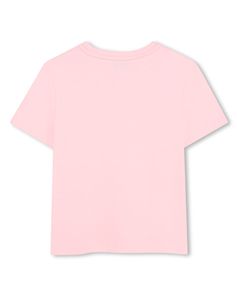 
  
    Lanvin
  
 Girls Pink Logo T-Shirt
