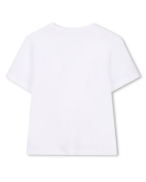 
  
    Lanvin
  
 Girls White Logo T-Shirt