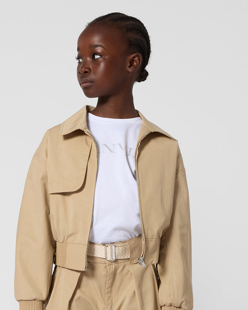 
  
    Lanvin
  
 Girls White Logo T-Shirt