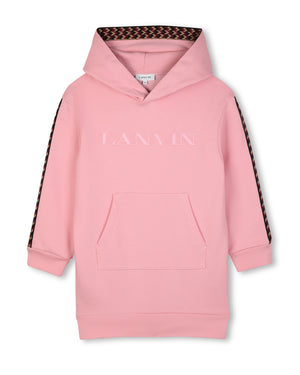 
  
    Lanvin
  
 Girls Pink Logo Sweater Dress