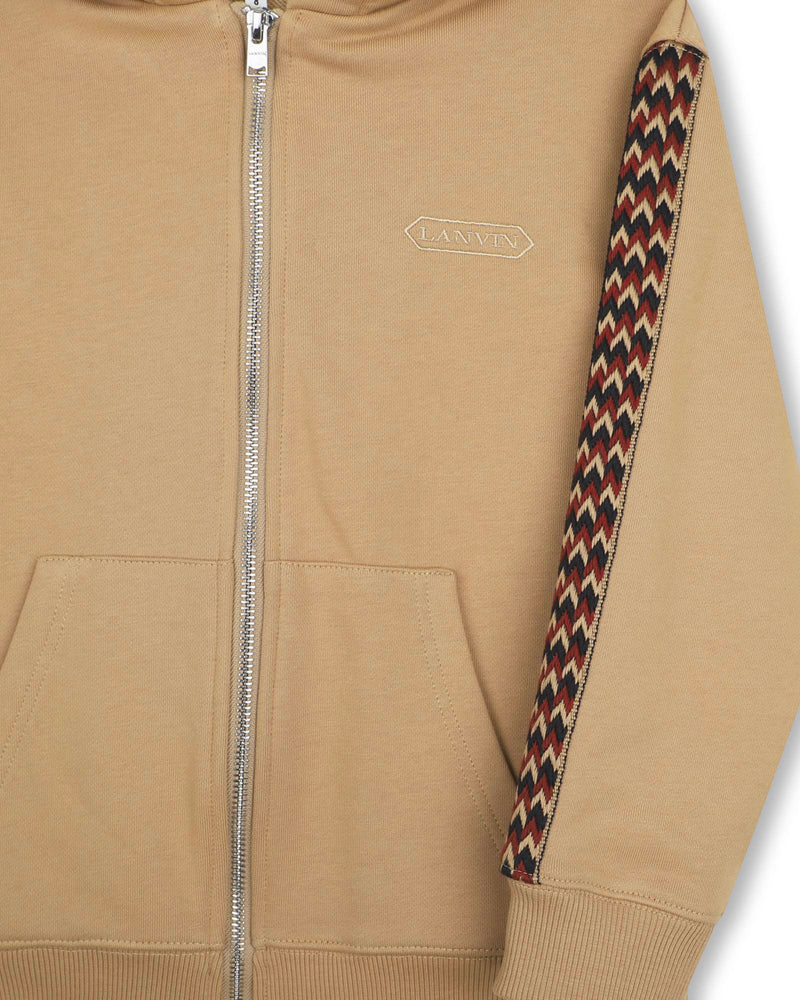 
  
    Lanvin
  
 Boys Beige Embroidered Logo Sweater