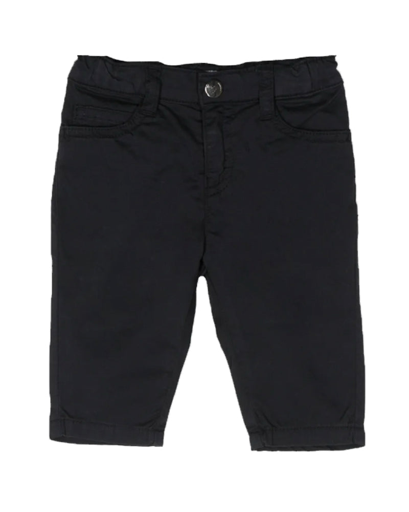 
  
    Emporio
  
    Armani
  
 Baby Boys Navy Cotton Twill Pants