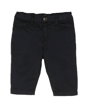 
  
    Emporio
  
    Armani
  
 Baby Boys Navy Cotton Twill Pants