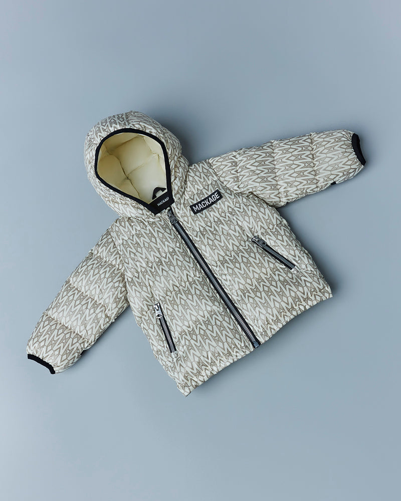 Mackage, Baby Ivory Monogram Noko Jacket