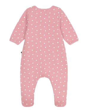
  
    Petit
  
    Bateau
  
 Baby Girls Pink Heart Onesie