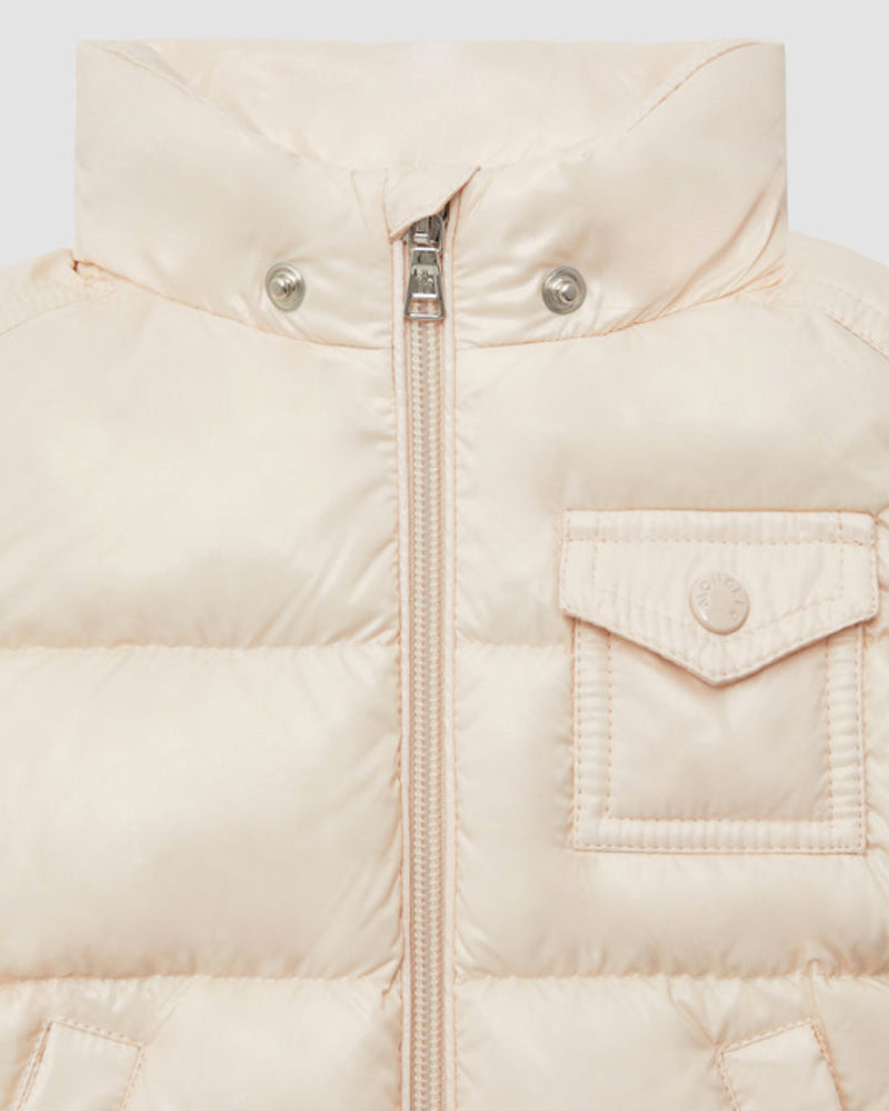 MONCLER ENFANT Pink K2F Down Padded Jacket