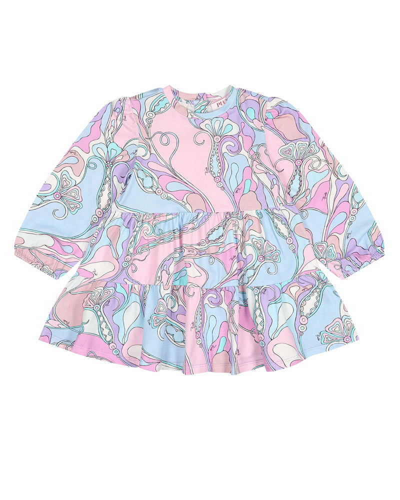 
  
    Emilio
  
    Pucci
  
 Baby Girls Multi/Print Layered Dress