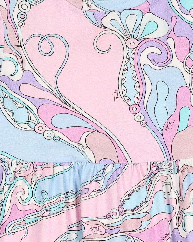 
  
    Emilio
  
    Pucci
  
 Baby Girls Multi/Print Layered Dress