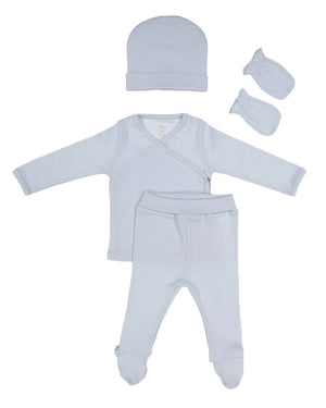 
  
    Pureté
  
 Baby Boys Blue Cotton Gift Set