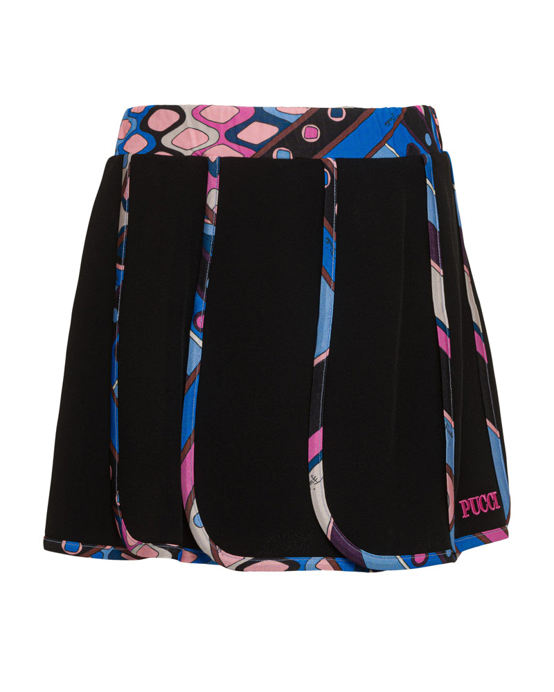 Girls Black Skort