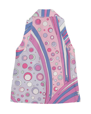 
  
    Emilio
  
    Pucci
  
 Girls Multi/Print Sleeveless Blouse