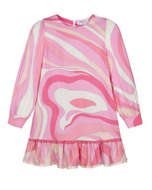 
  
    Emilio
  
    Pucci
  
 Girls Pink Printed Dress