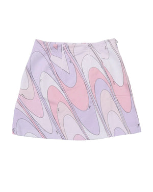 
  
    Emilio
  
    Pucci
  
 Girls Multi/Print Cotton Skirt