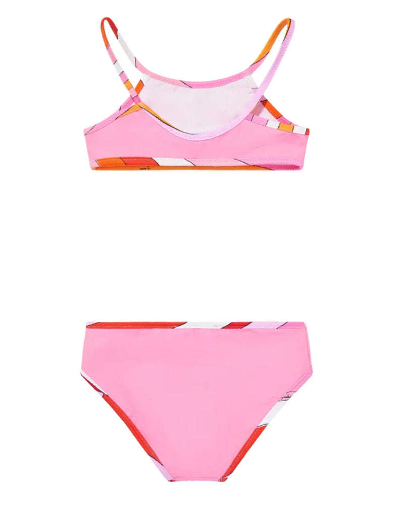 
  
    Emilio
  
    Pucci
  
 Girls Multi/Print Bikini