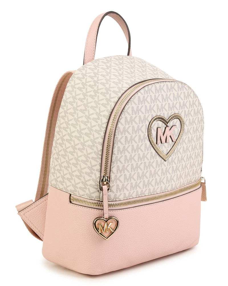 Michael Kors Kids Girls Pink Backpack