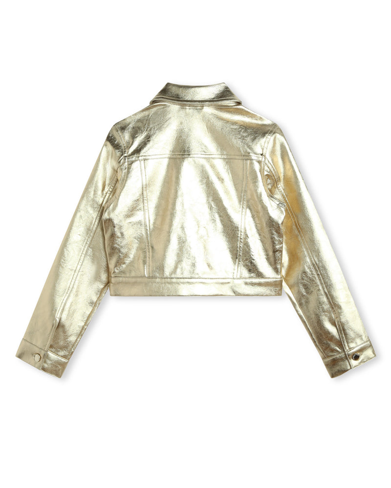 Girls Gold Jacket