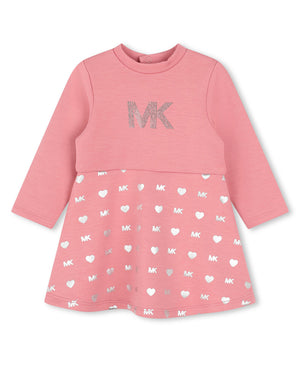 
  
    Michael
  
    Kors
  
 Baby Girls Pink Logo Dress