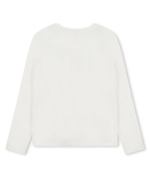 
  
    Michael
  
    Kors
  
 Girls White Logo Top