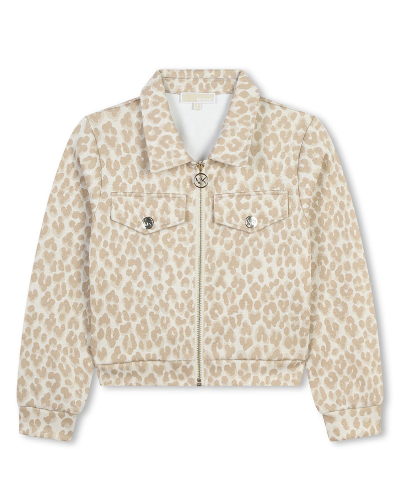 Colbey leopard print denim jacket best sale