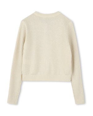 
  
    Michael
  
    Kors
  
 Girls Gold Knit Cardigan