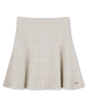 
  
    Michael
  
    Kors
  
 Girls Gold Knit Skirt