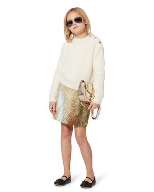
  
    Michael
  
    Kors
  
 Girls Gold Sequins Skirt