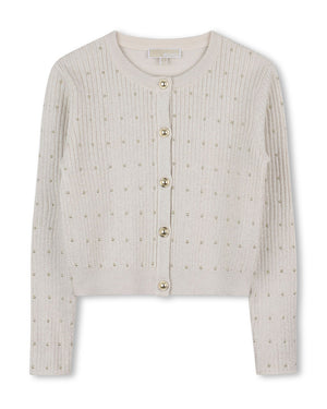 
  
    Michael
  
    Kors
  
 Girls Gold Knit Cradigan