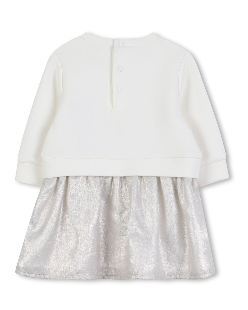 
  
    Michael
  
    Kors
  
 Baby Girls Ivory/Gold Dress
