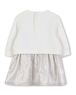 
  
    Michael
  
    Kors
  
 Baby Girls Ivory/Gold Dress