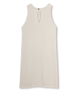 
  
    Michael
  
    Kors
  
 Girls Gold Knit Sleeveless Dress