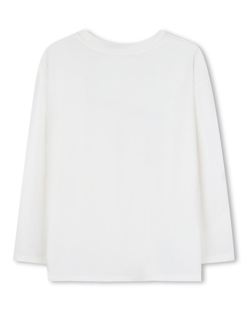 
  
    Michael
  
    Kors
  
 Girls White Logo Top