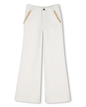 
  
    Michael
  
    Kors
  
 Girls Ivory Denim