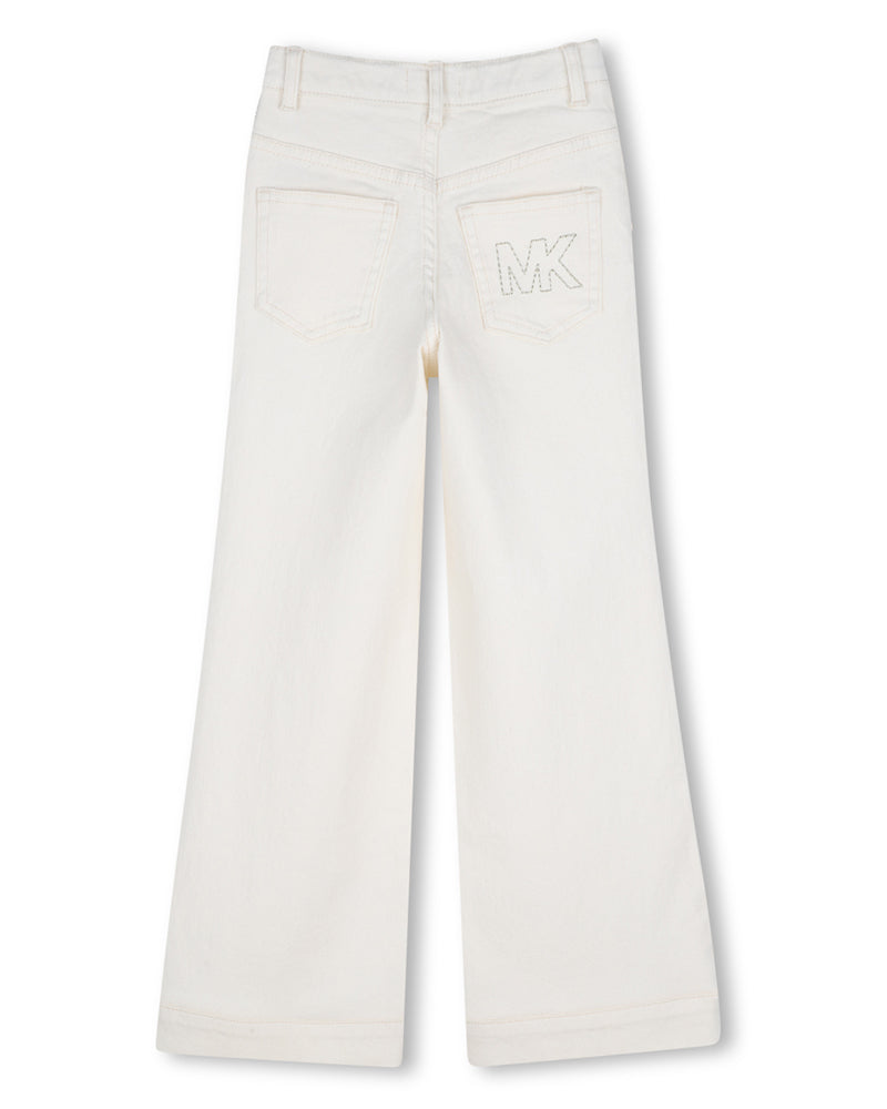 
  
    Michael
  
    Kors
  
 Girls Ivory Denim