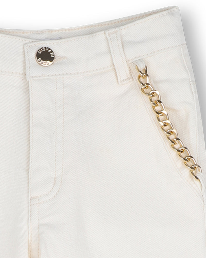 
  
    Michael
  
    Kors
  
 Girls Ivory Denim