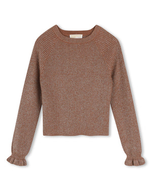 
  
    Michael
  
    Kors
  
 Girls Brown Knit Sweater