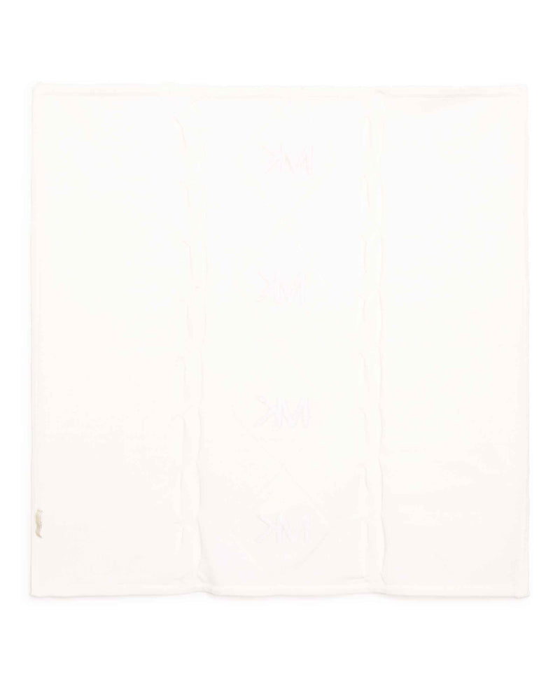 Baby Girls White Knit Blanket