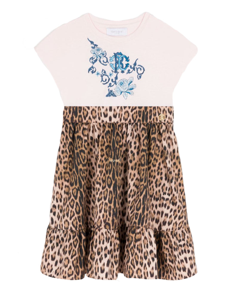 Girls Leopard Print Dress