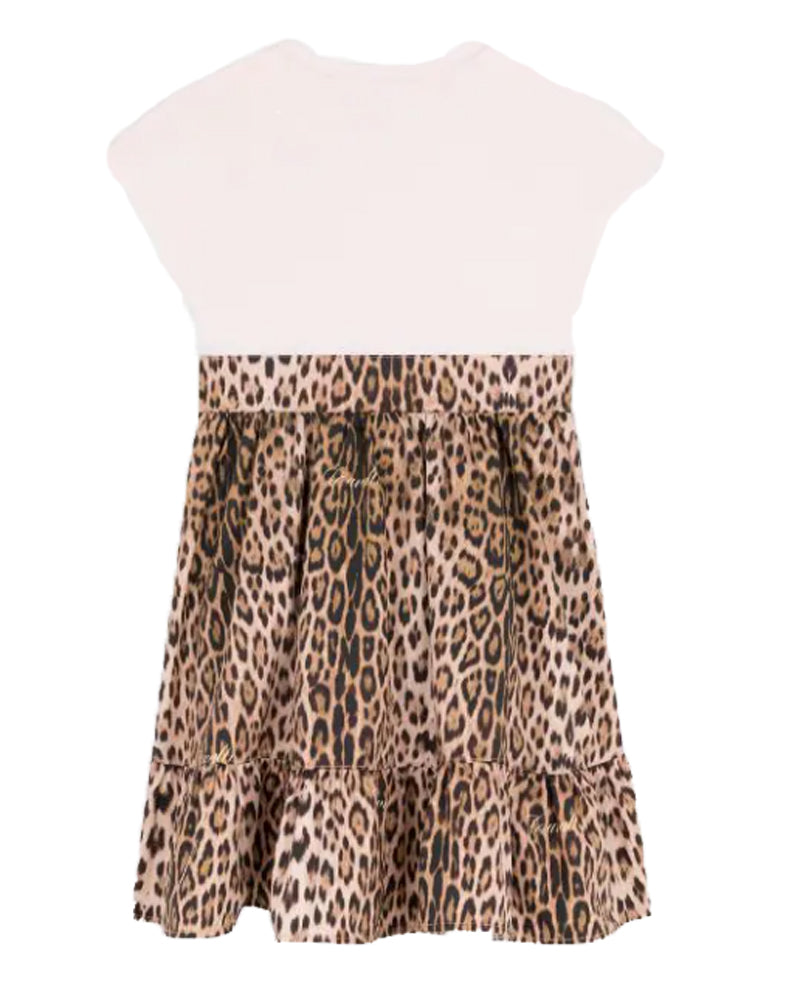 Girls Leopard Print Dress