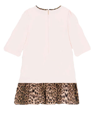 
  
    Roberto
  
    Cavalli
  
 Girls Pink Leopard Printed Dress